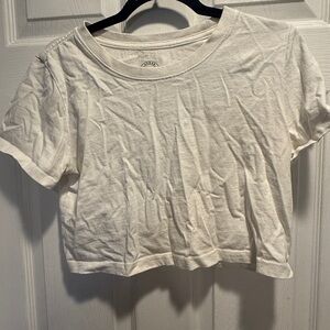 Urban Outfitters Off-White Crop Top